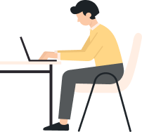Manusia Sedang Menggunakan Laptop